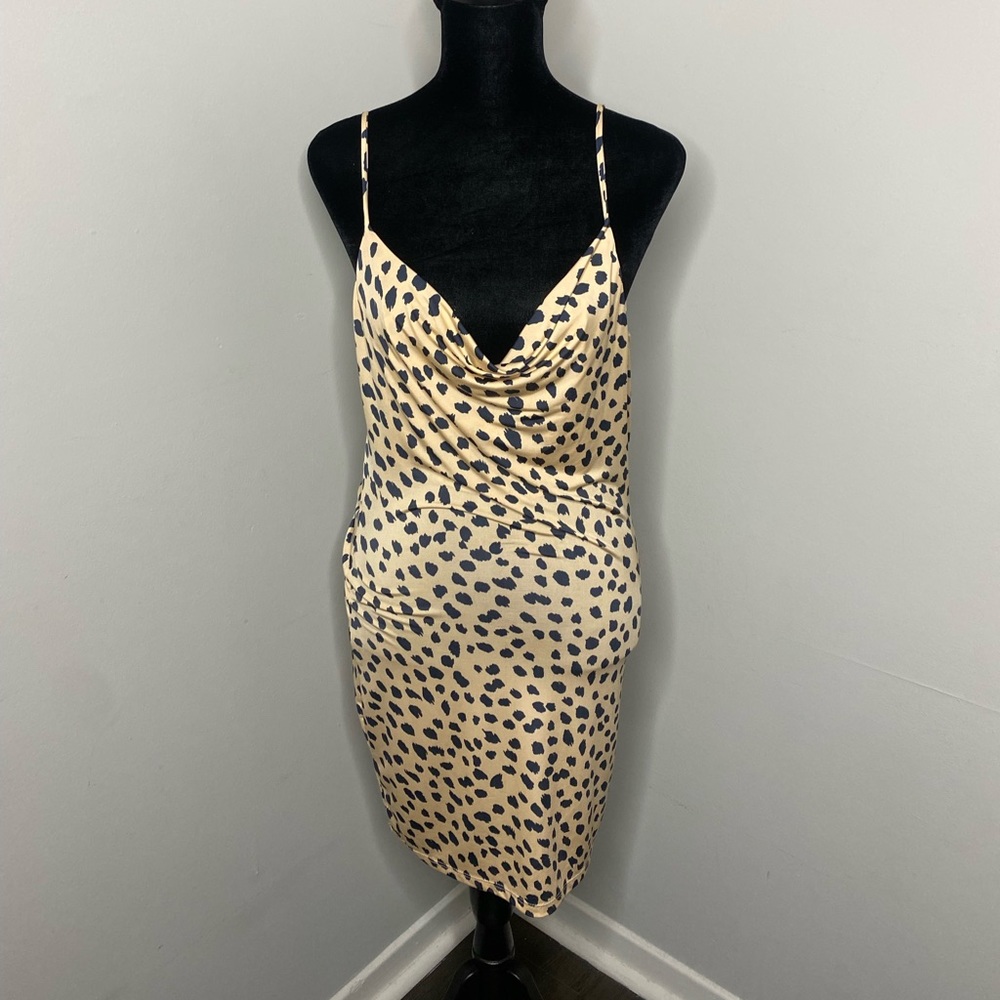 Leopard print dress